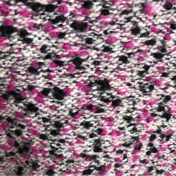 Ted Baker London Bbetsy pink black white cropped wool sweater size 5 or 14 NWT - Picture 14 of 15